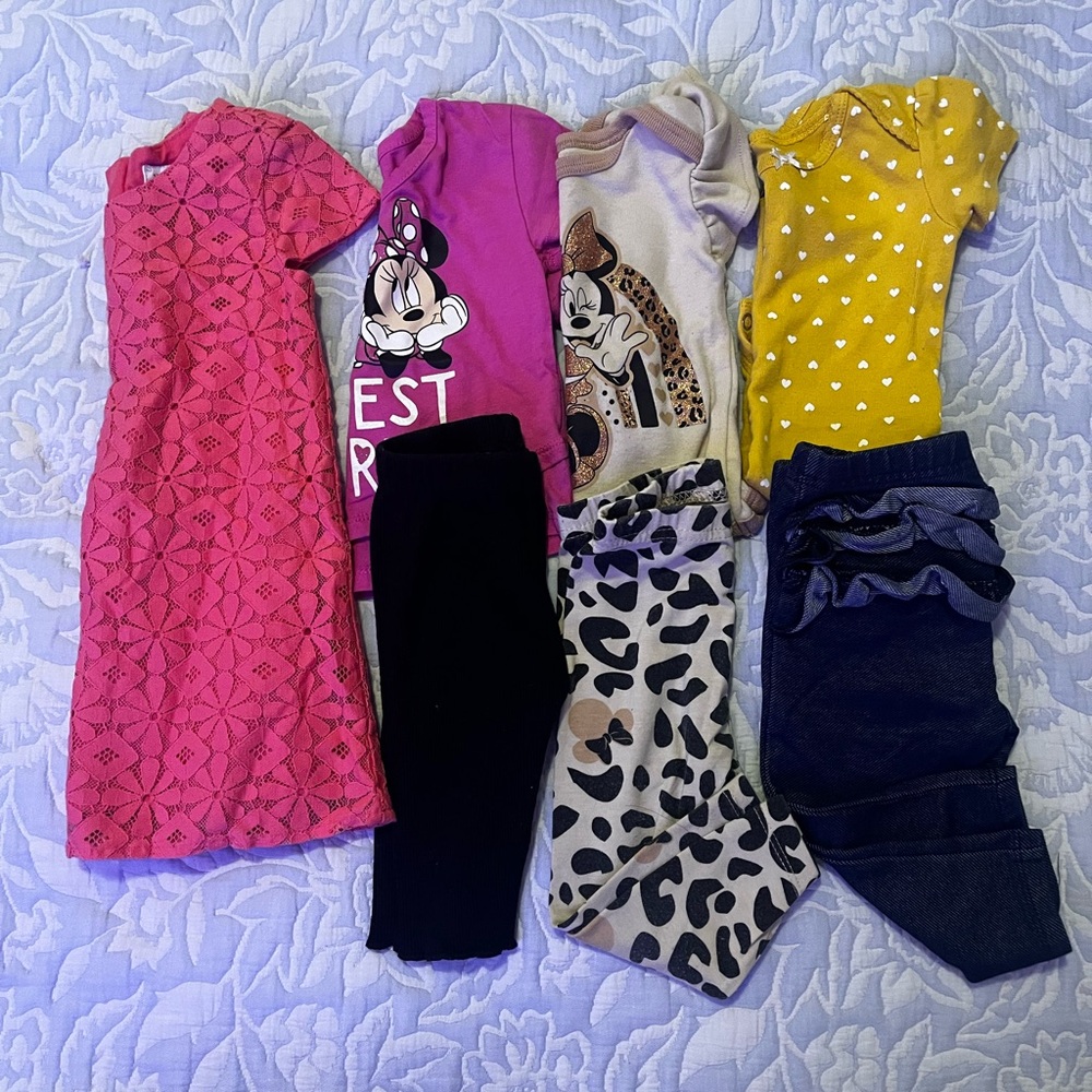 Mixed Baby girl bundle outfit sets